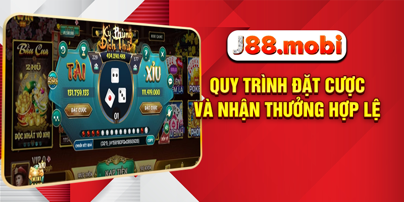 Quy trình đặt cược và nhận thưởng hợp lệ